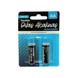 Pilas Alcalinas Candela AA x2