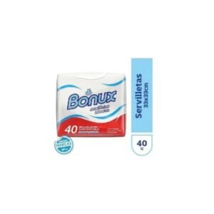 Servilletas Bonux 33x33 40u