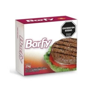Hamburguesas Medallon Barfy Caja 1 x 4u