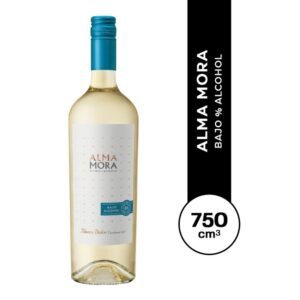 Vino Alma Mora Blanco Dulce Menos Alcohol 750 ml