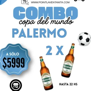 Combo 1 Cerveza Palermo x2