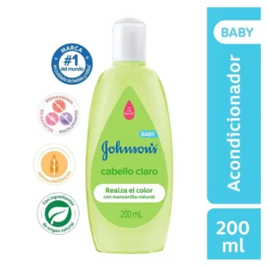Acondicionador Johnsons Cabello Claro Baby 200 ml