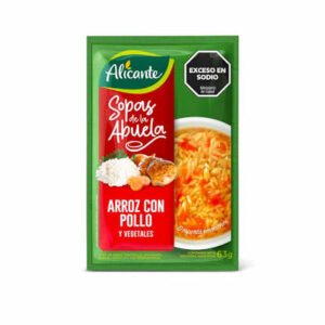 Alicante Sopas de la Abuela Arroz con Pollo y Vegetales 63 Gr