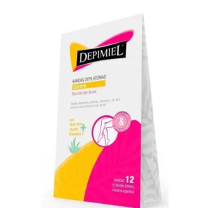 Bandas Depilatorias Cuerpo Depimiel x12