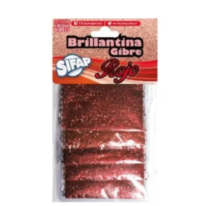 Brillantina Gibre Sifap Rojo x5