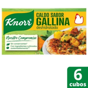 Caldo Knorr Gallina x6