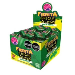 Chicle Fierita Globo Menta