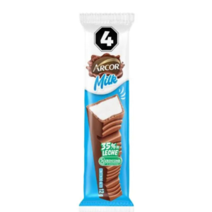 Chocolate Arcor Milk 35% Leche Serenisima 12 Gr