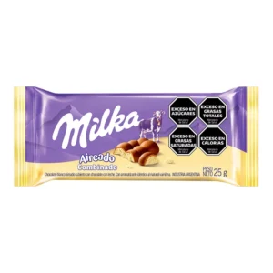 Chocolate Milka Aireado Combinado 25 Gr