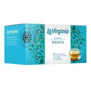 La Virginia Hierbas Menta 25 Saquitos