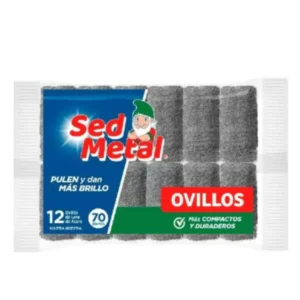 Ovillos de Lana de Acero x12 Sed Metal