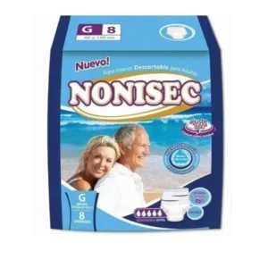 Pañales Adultos Nonisec x8 G
