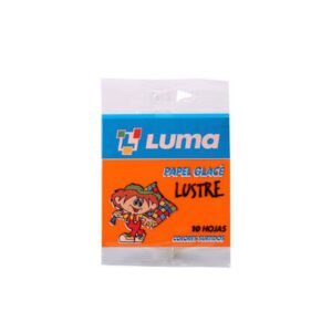 Papel Glace Luma 10 Hojas Colores Surtidos