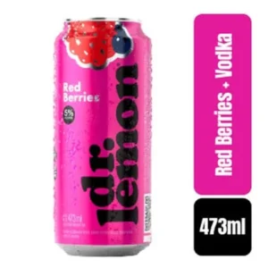 Dr. Lemon Red Berries Lata 473 ml