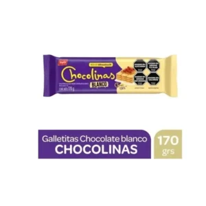 Galletitas Chocolinas Blanco Choco Torta 170 Gr