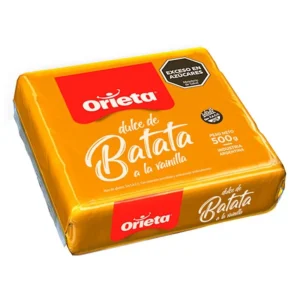 Orieta Dulce de Batata a la Vainilla 500 Gr
