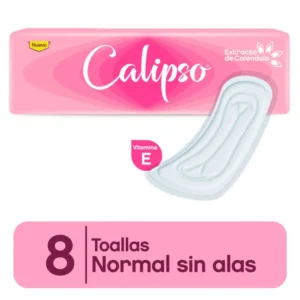 Toallas Femeninas Calipso sin Alas 8 unidades